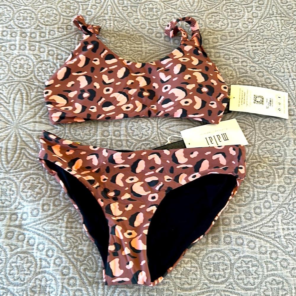 Malai leopard bikini size medium